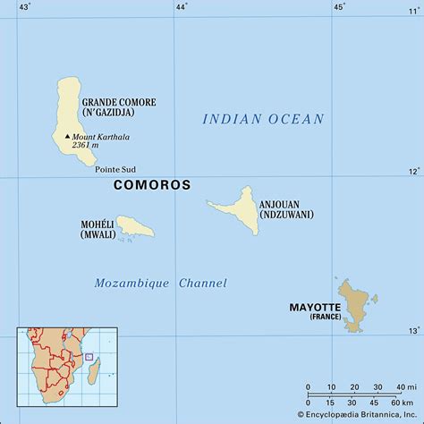 comoros islands capital city|Comoros Maps & Facts .